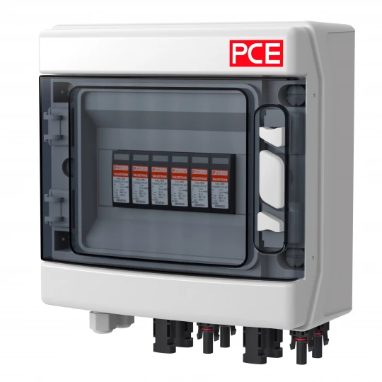Rozdzielnica PV 2MPPT ogranicznik przepięć DC typ 1/ 2 Phoenix Contact BOX 90PV004