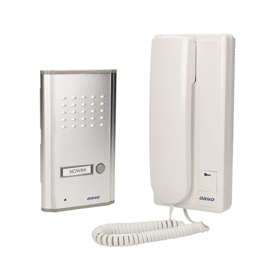 OR-DOM-RL-901 Zestaw domofonowy jednorodzinny, podtynkowy RL-3208A