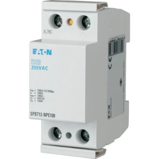Ogranicznik przepięć B+C Typ 1+2 1P 100kA SPBT12-NPE100 158307
