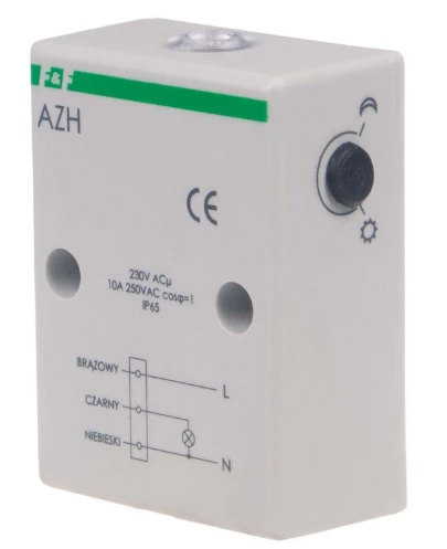AZH Automat zmierzchowy hermetyczny IP65 10A 230V 2-1000lx F&F