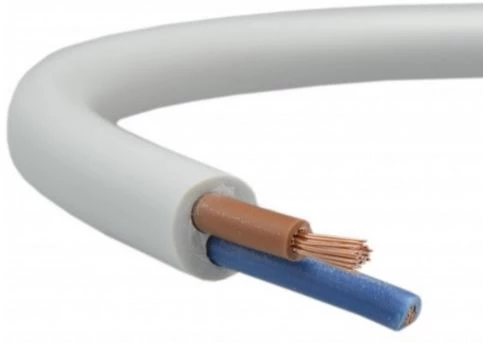 Przewód OMY 2x0,5 300/300V H03VV-F (linka)