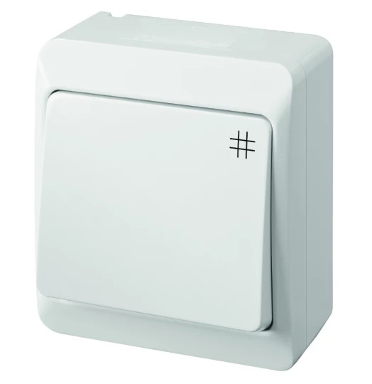 Hermes Łącznik krzyżowy biały IP44 ŁNT-7 0338-02