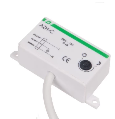 AZH-C Automat zmierzchowy w miniaturowej obudowie hermetycznej IP65 10A 230V 2-1000lx F&F