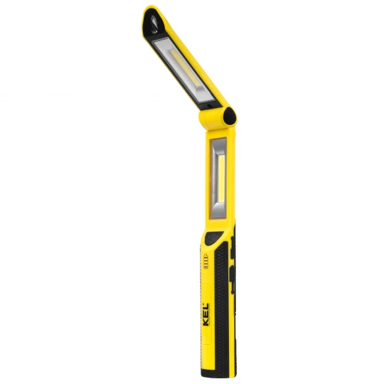 Latarka warsztatowa akumulatorowa LED COB 3W+1W 2,6Ah Li-Ion /hak, magnes, powerbank/ LW-2PB