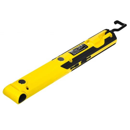 Latarka warsztatowa akumulatorowa LED COB 3W+1W 2,6Ah Li-Ion /hak, magnes, powerbank/ LW-2PB