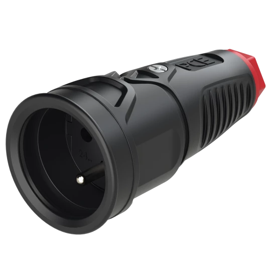 Gniazdo przenośne gumowe 16A 2P+Z 230V IP20 TAURUS2 2410-srw