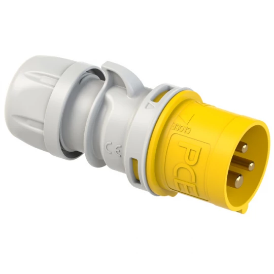 Wtyczka przenośna 16A 3P 110V żółta IP44 SHARK 013-4