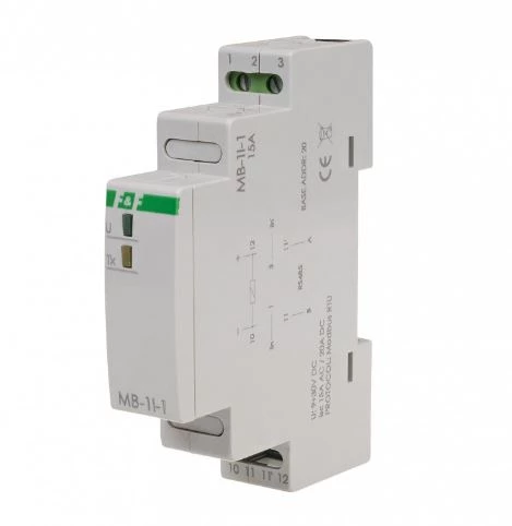 Przetwornik prądu jednofazowy 15/20A z wyjściem MODBUS RTU MAX-MB-1I-1-15A