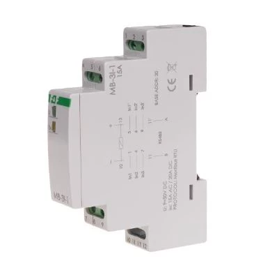 Przetwornik natężenia prądu z MODBUS RTU 15A MAX-MB-3I-1-15A