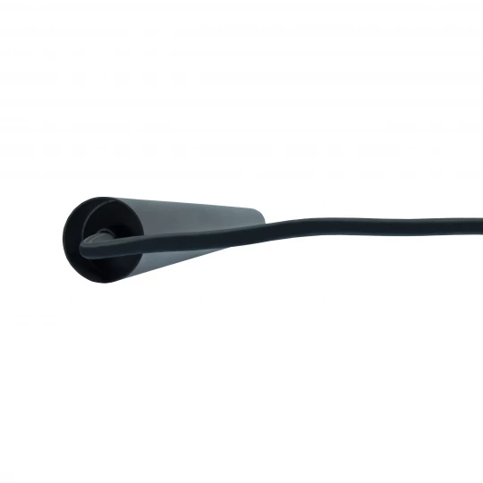 CHLOE SLIM MR11 ZWIESZANA BAZA 250V IP20 40x500+1m kabel CZARNY regulowany kąt świecenia SLIP005054