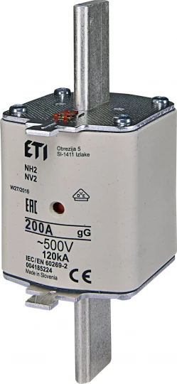 Wkładka bezpiecznikowa NH2 gG 200A/500V 004185226