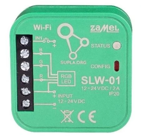 Supla moduł sterowania oświetleniem LED RGB WI-FI SLW-01 SPL10000006