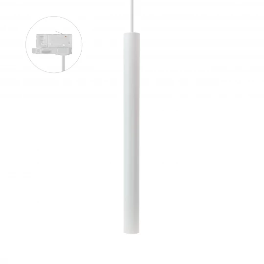 CHLOE SLIM MR11 ZWIESZANA SZYNOPRZEWÓD 3F 250V IP20 40x500+1m kabel BIAŁY regulowany kąt świecenia SLIP005051