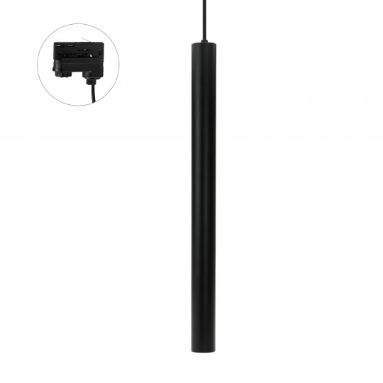 CHLOE SLIM MR11 ZWIESZANA SZYNOPRZEWÓD 3F 250V IP20 40x500+1m kabel CZARNY regulowany kąt świecenia SLIP005052