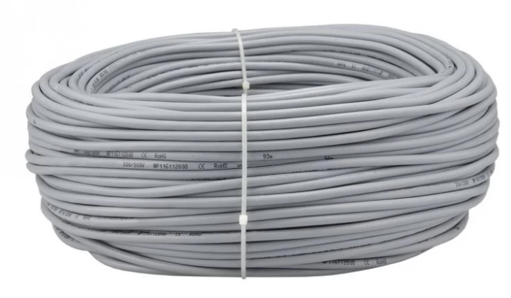 Przewód sterowniczy LiYCY 2x0,5 300/300V PVC ekranowany szary 18048795