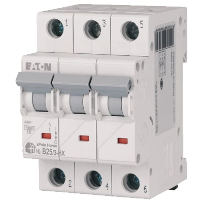 Wyłącznik nadprądowy 3P B 25A 6kA AC xPole Home HN-B25/3 194883