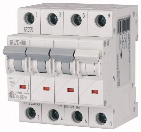 Wyłącznik nadprądowy 3P+N C 32A 6kA AC xPole Home HN-C32/3N 194914