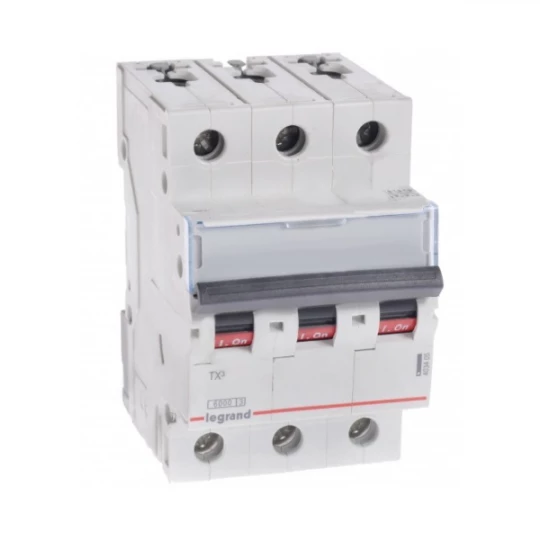Wyłącznik nadprądowy 3P D 10A 10kA AC S313 DX3 409497