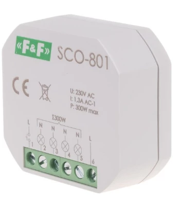 SCO-801 Ściemniacz 350W 230V AC (kapsułka fi55mm)