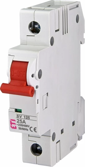 Rozłącznik modułowy 25A 1P 230/400V SV 125 002423122