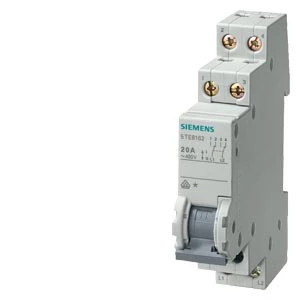 Przełącznik modułowy kontrolny 2-pozycyjny (I-II) 400V AC 20A 2CO 5TE8162