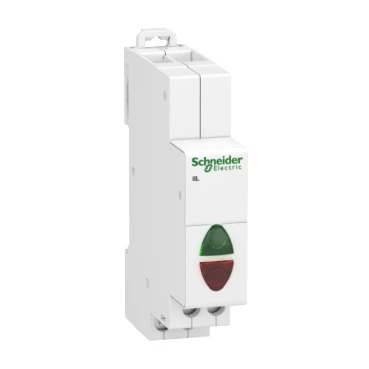 Lampka modułowa czerwona/zielona 12-48V AC/DC iIL A9E18335
