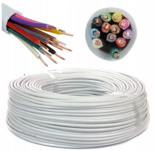 Przewód domofonowy BiTprotect 12x0,5mm (YTDY) LA0055 (100mb)