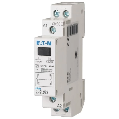 Przekaźnik impulsowy 16A 12V AC 1Z 1R Z-S12/SS 265278