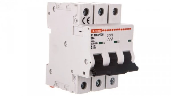 Ogranicznik mocy 3P 50A 10kA P1MB3PT50