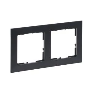SUNO2 Ramka dwukrotna ciemnoszara 721552