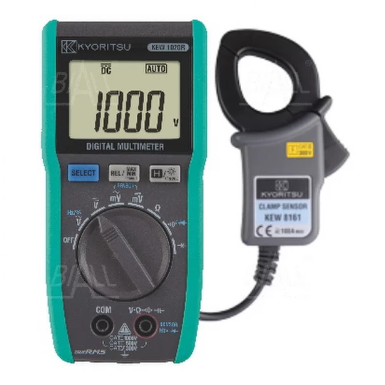 KEW1020R Multimetr TRMS 1000V AC/DC + cęgi 8161 AC 100A