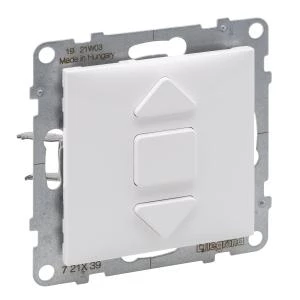 SUNO2 Łącznik roletowy biały 3 pozycyjny 6AX 250V 721139