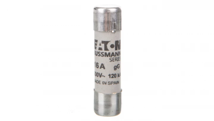 Wkładka bezpiecznikowa cylindryczna 10x38mm 16A gG 500V C10G16