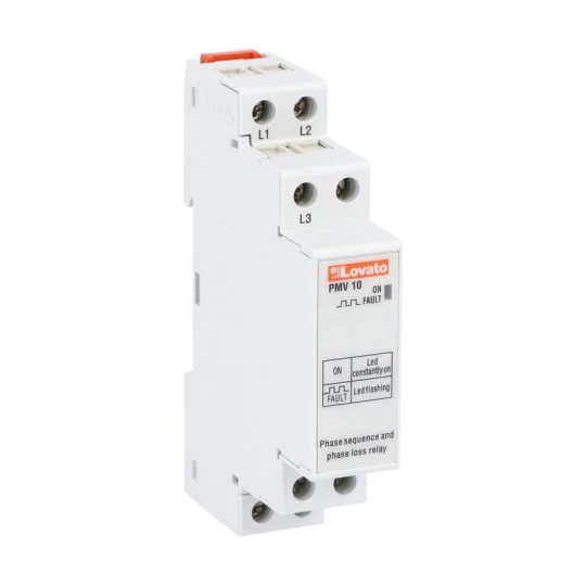 Przekaźnik nadzoru kolejności i zaniku fazy 208-440V AC PMV10A440