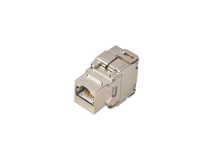 Gniazdo keystone RJ45 STP kat. 6 beznarzędziowe ekranowane  Q-LANTEC  - Q-LANTEC