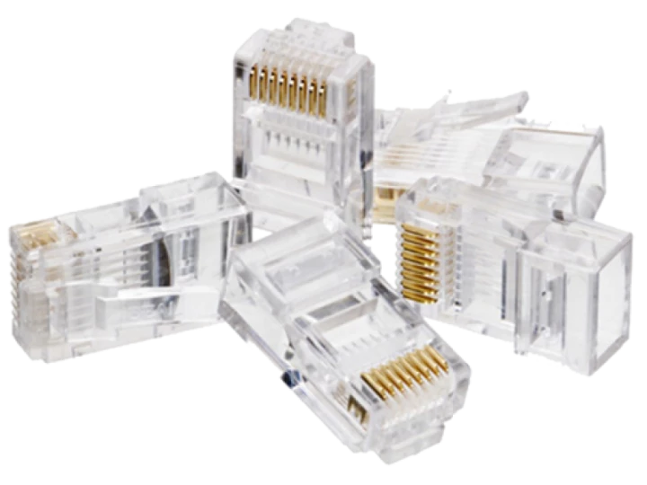 Wtyk RJ45 UTP kat.5e STANDARD (drut+linka) (op.100 szt) ALANTEC WT001OP