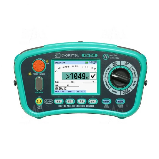KEW6516-EV2 Wielofunkcyjny miernik instalacji elektrycznej USB + adapter EVSE KEW8602