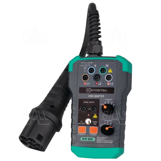 KEW6516-EV2 Wielofunkcyjny miernik instalacji elektrycznej USB + adapter EVSE KEW8602