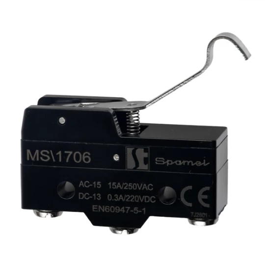 Łącznik miniaturowy dźwignia gięta długa MS1706