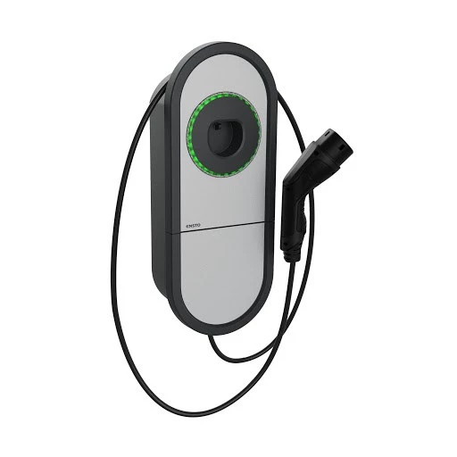 Stacja ładowania pojazdów Ensto One Home 16A 11kW 400V Type2 cable RCBO IP54 EVH163-HCR00