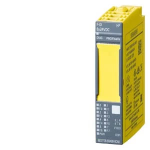 Modułu wejść cyfrowych SIMATIC ET 200SP F-DI 8x24VDC HF - 6ES7136-6BA01-0CA0