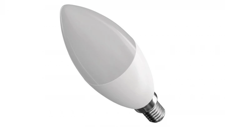 GoSmart Żarówka LED świeczka / E14 / 4,8 W / 470 lm / RGB / ściemnialna / Zigbee / ZQZ322R