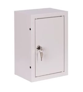Obudowa sterownicza z płytą montażową IP31 wisząca NR 200x300x150mm RAL 7035  6-848