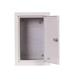 Obudowa sterownicza z płytą montażową IP31 wisząca NR 200x300x150mm RAL 7035  6-848