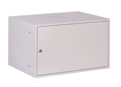Szafa RACK 19 cali 6U 555x400mm IP30 RAL9002 (drzwi pełne) SZW Simple SZWS-19-6U-40-DP 19-8007SZWS-19-6U-40-DP