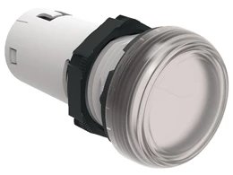 Lampka sygnalizacyjna LED jednoczęściowa przeźroczysta 230V AC LPMLM7