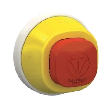 Harmony XB5 Główka przycisku awaryjnego zatrzymania Estop podświetlenie 230V ZB5AS84W2M