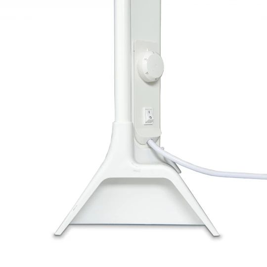 Grzejnik BETA 500W 389x585mm z term. mech. wtyczką i nóżki bez wspor. mont. BETA5-MP