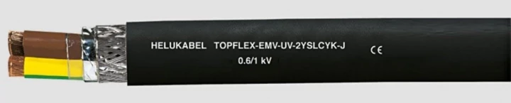 Kabel do przetwornic TOPFLEX-EMV-UV 2YSLCYK-J 4G2,5 0,6/1kV 22235