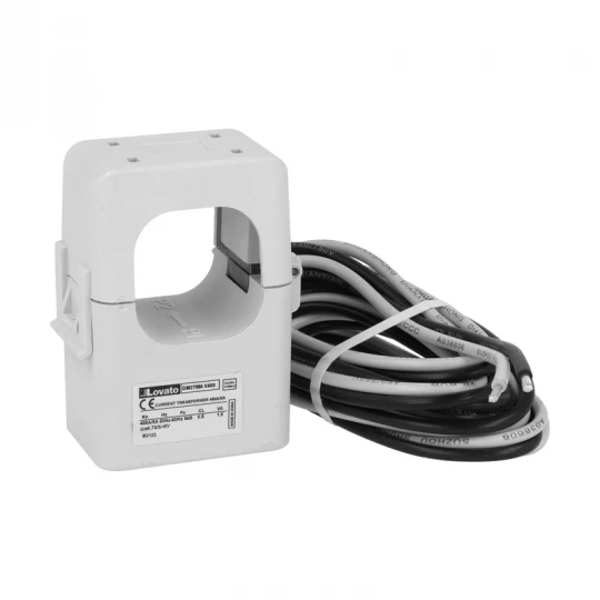 Przekładnik prądowy 400/5A kl.1 otwierany otwór 36x36mm przewody długości 1m DM2TMA0400